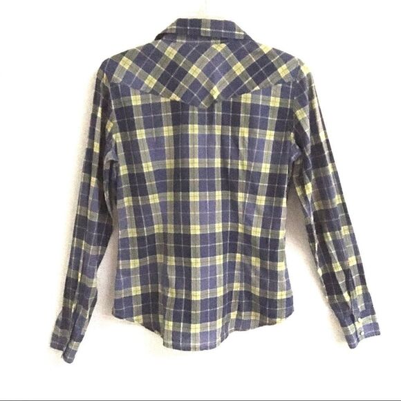 American Eagle favorite fit snap front top S - Picture 4 of 8